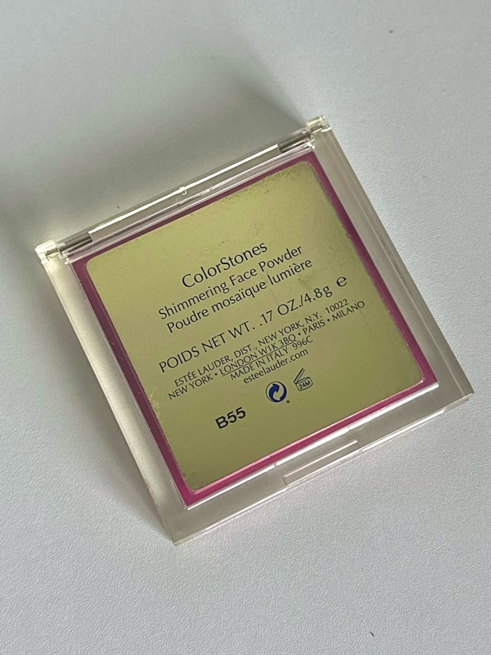 BNIB - EstΓ©e Lauder ColorStones Peach Pink Gold Shimmering Highlighter - Picture 10 of 13